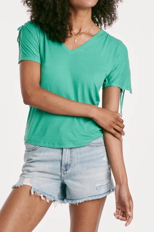 MINNIE RIB TOP sold by Another Love Clothing