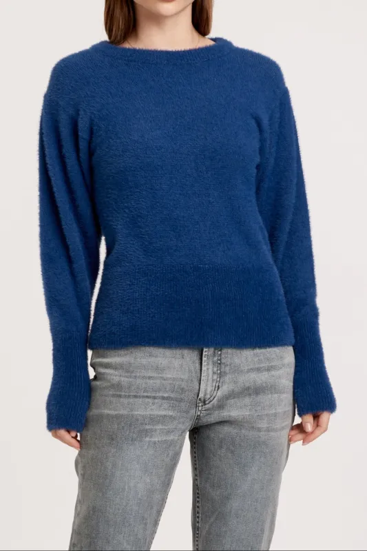 JANESSA PLEATED SWEATER sold by Another Love Clothing