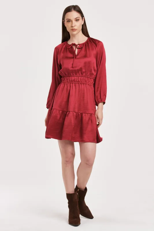 REIGN DRESS GRANADA SATIN sold by Another Love Clothing