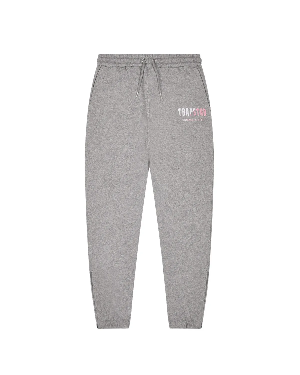 Decoded Chenille Hooded Tracksuit - Grey/Pink sold by Trapstar London product image thumbnail 5