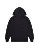 Chenille Decoded Hoodie - Blackout sold by Trapstar London