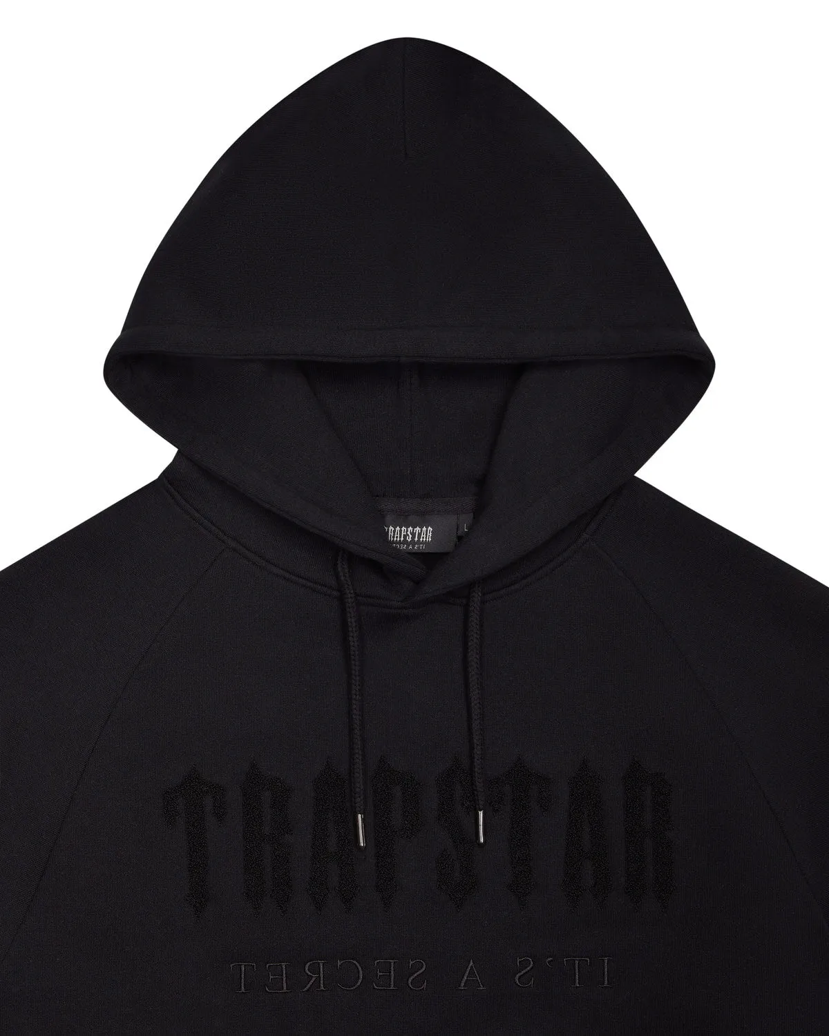 Chenille Decoded Hoodie - Blackout sold by Trapstar London product image thumbnail 3