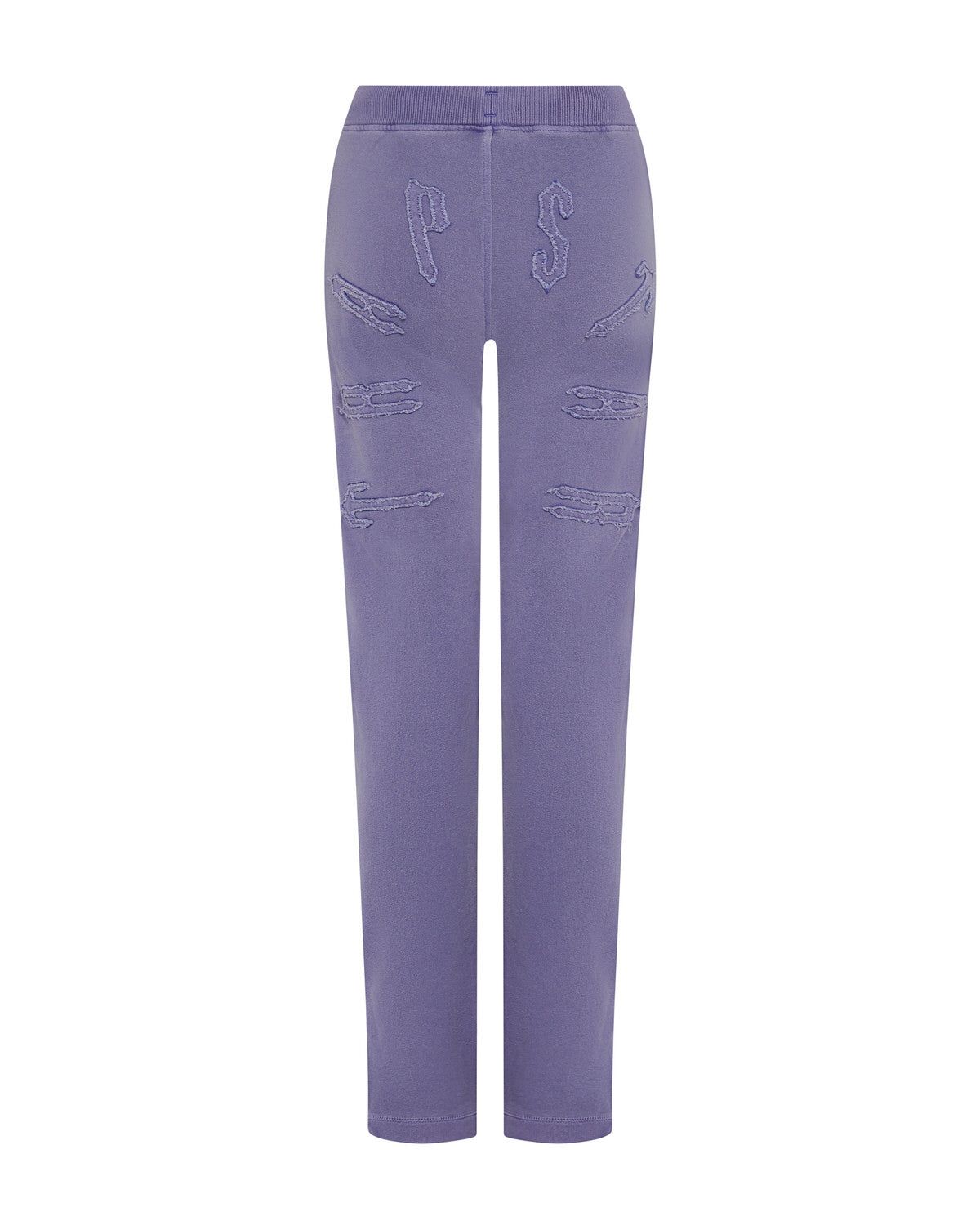 Women's Irongate Split Leg Jogging Bottoms - Washed Purple sold by Trapstar London