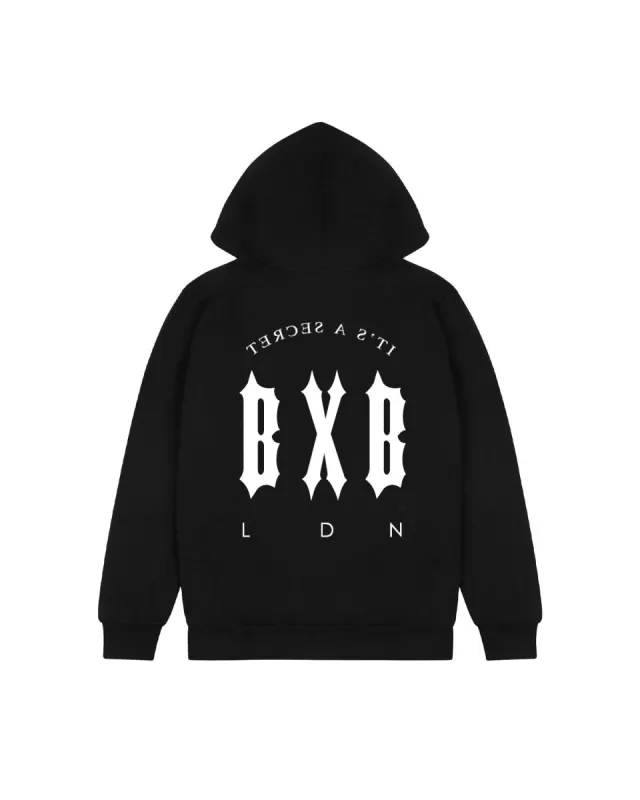 Trapstar x BXB Hoodie - Black sold by Trapstar London