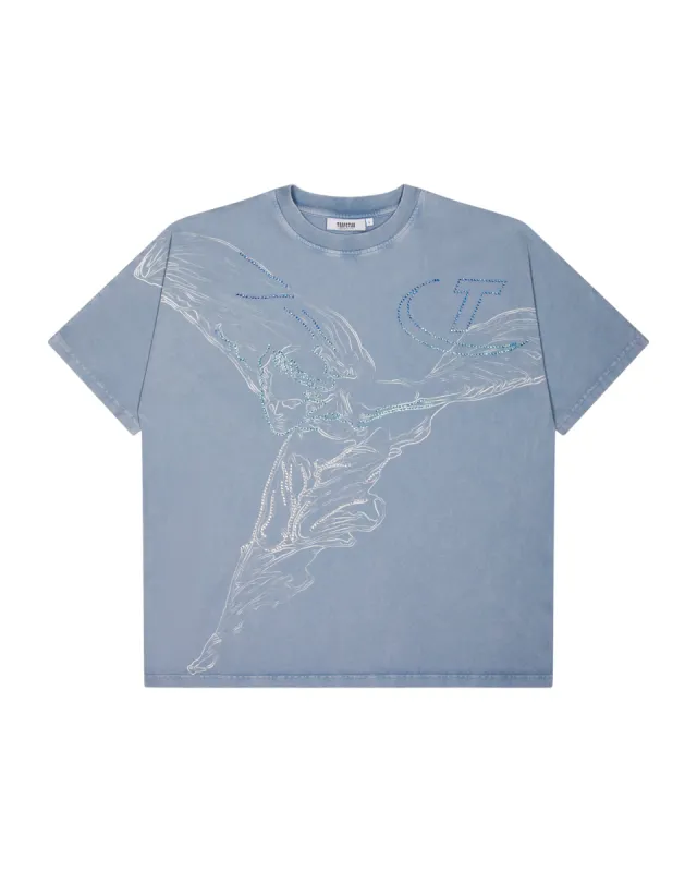 Spirit Tee - Blue sold by Trapstar London