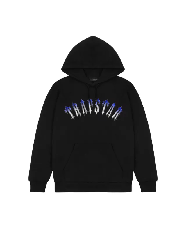 Liquid Ice Arch Hoodie - Black sold by Trapstar London