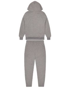 Decoded Chenille Hooded Tracksuit - Grey/Black sold by Trapstar London