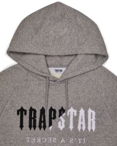 Decoded Chenille Hooded Tracksuit - Grey/Black sold by Trapstar London