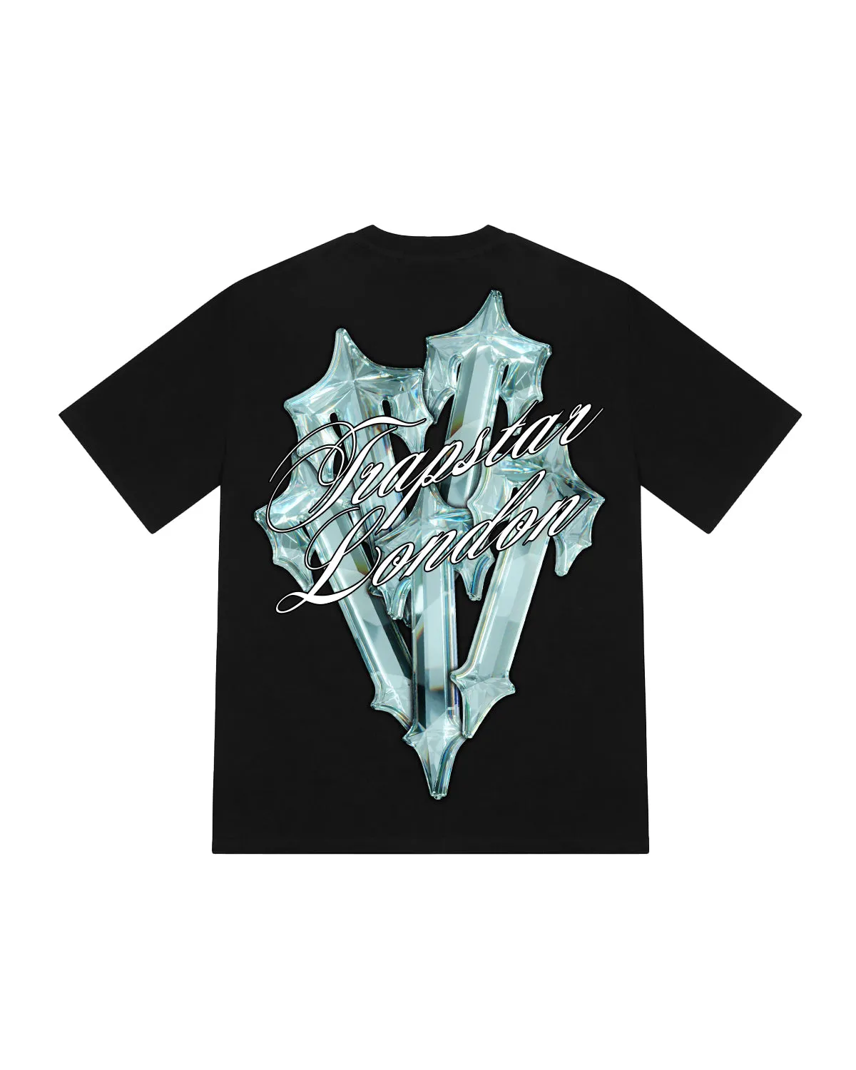 Diamond In The Rough 2.0 Tee - Black sold by Trapstar London