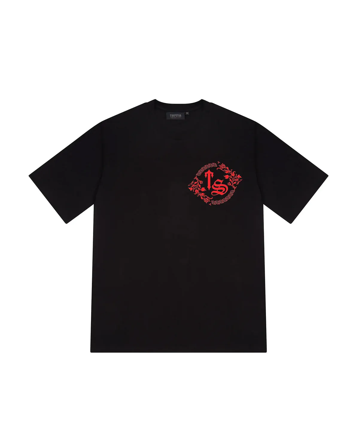 Trapstar London TS Varsity Tee - Black/Red | Parallel