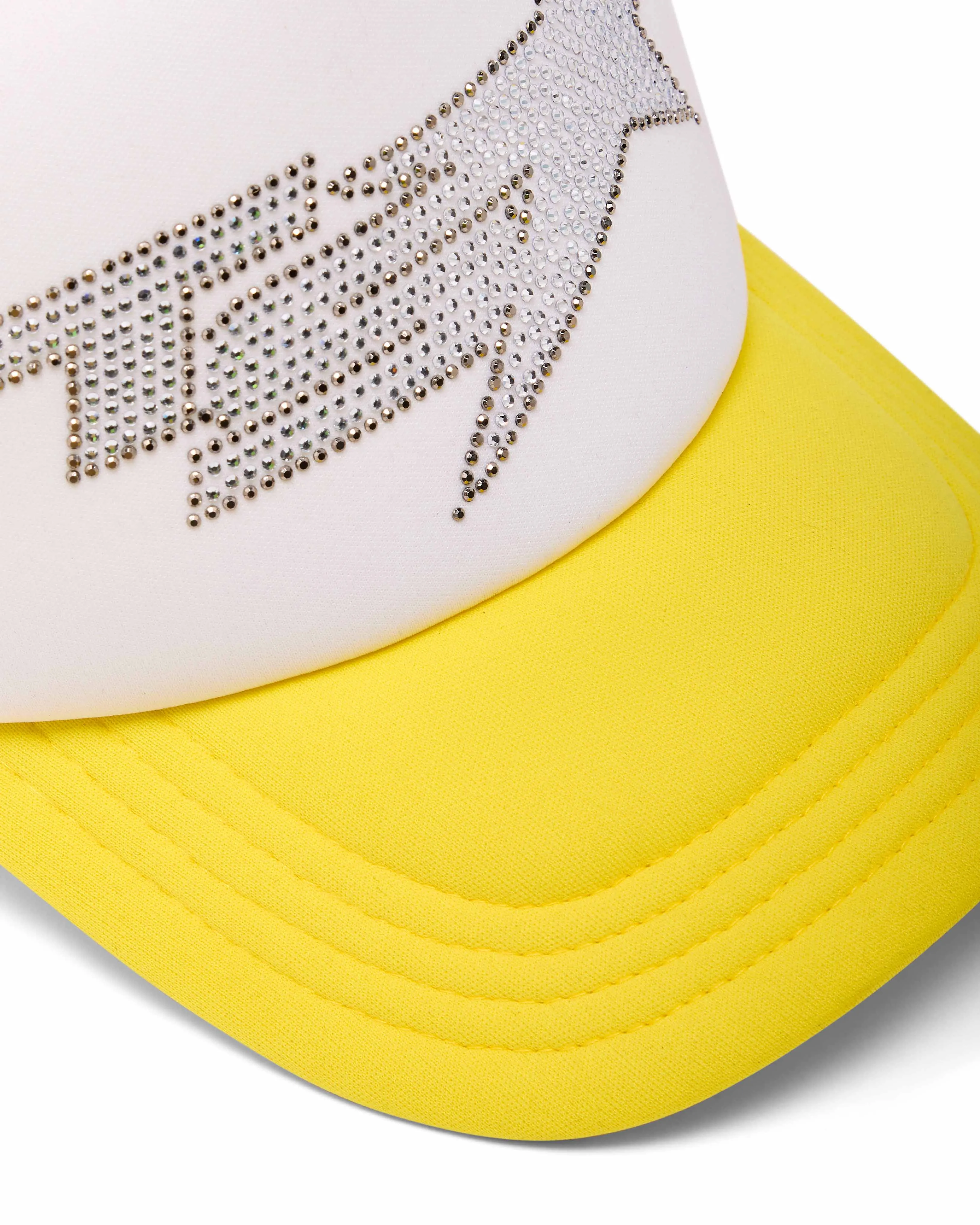 【Trapstar London】TS Star Diamante Trucker キャップ 2色 Trapstar London TS Star Diamante Trucker ブラック キャップ