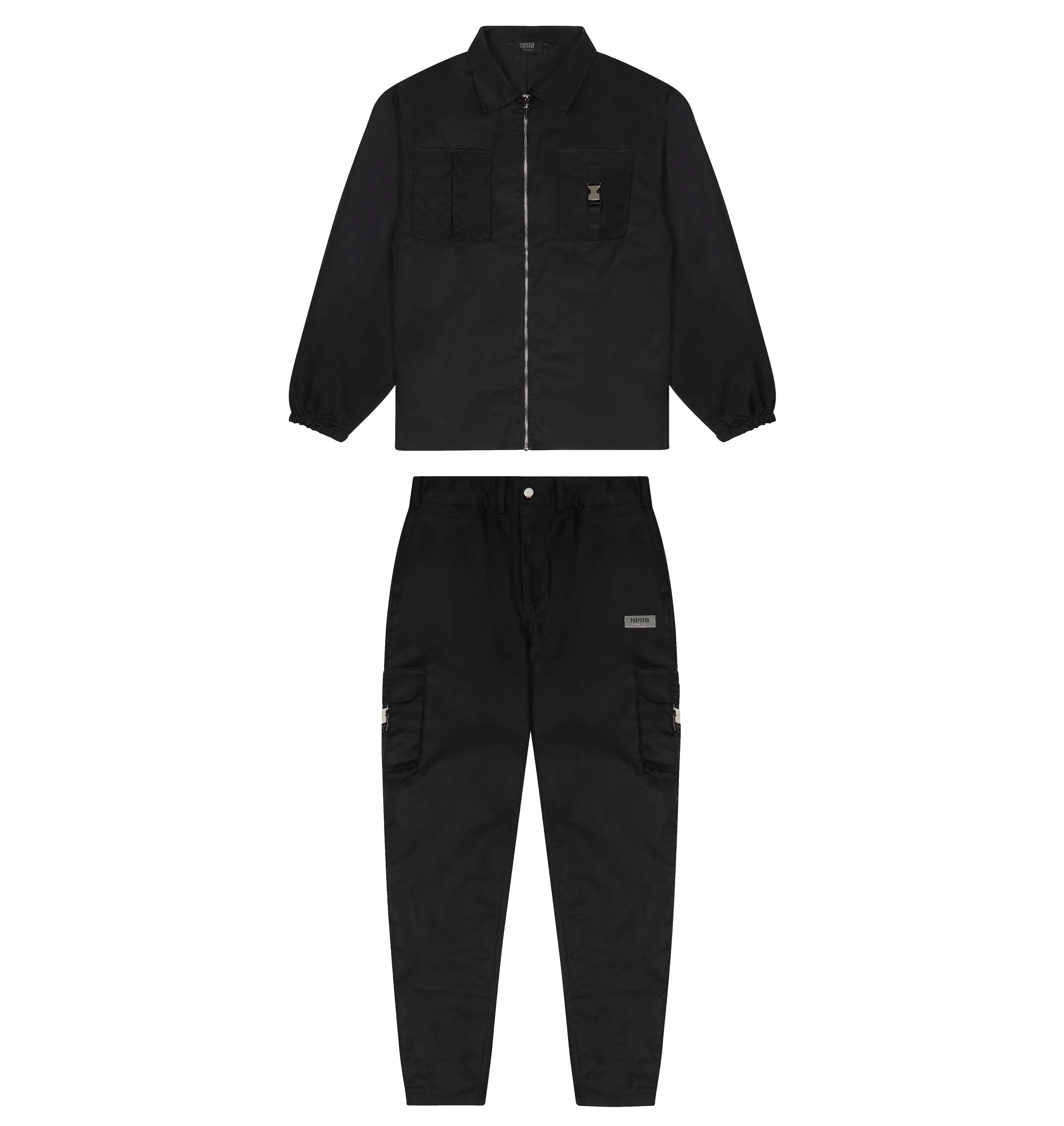 Nylon Cargo Pants - Black sold by Trapstar London product image thumbnail 4