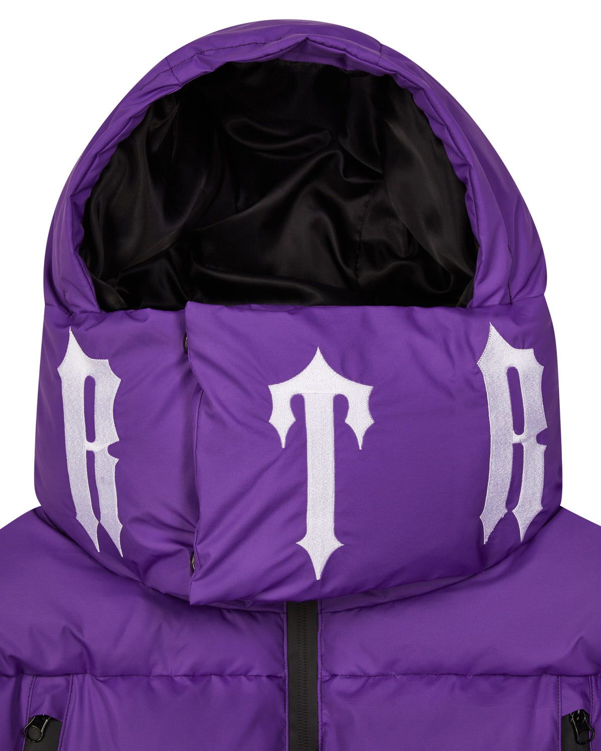 Trapstar x Cough Syrup Irongate Collar Puffer - Purple