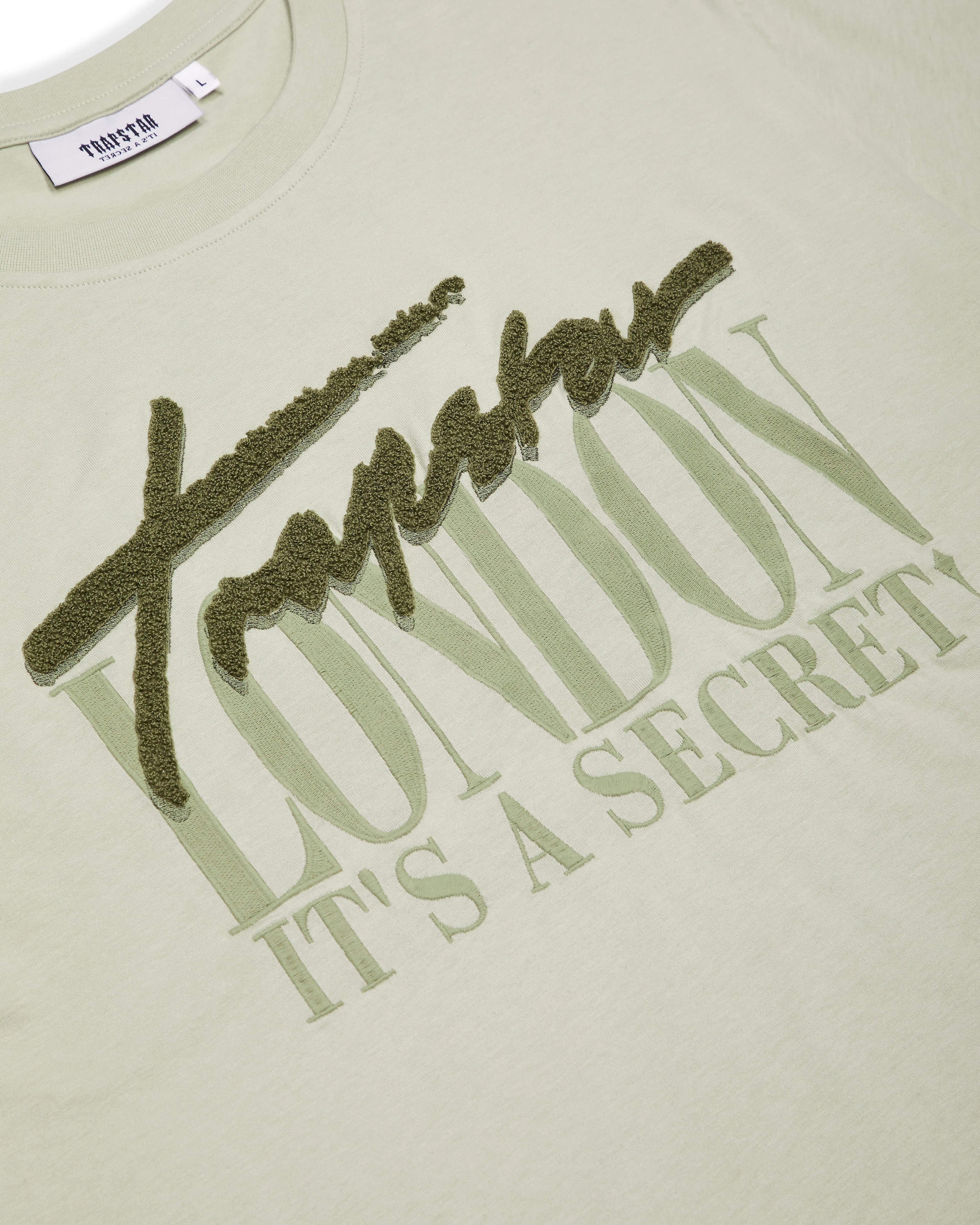 Trapstar London Tee - Khaki sold by Trapstar London product image thumbnail 4