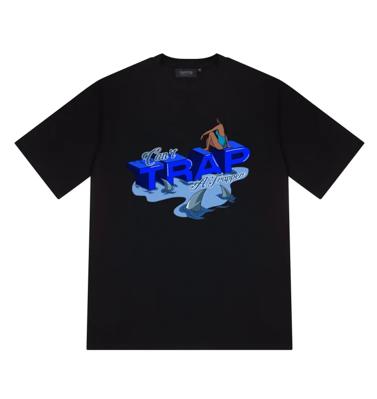 Can't Trap A Trapper Tee 2.0 - Black sold by Trapstar London