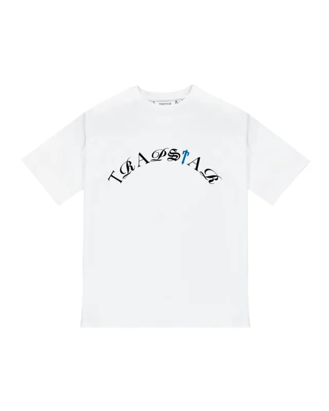 Arch Script Tee - White sold by Trapstar London