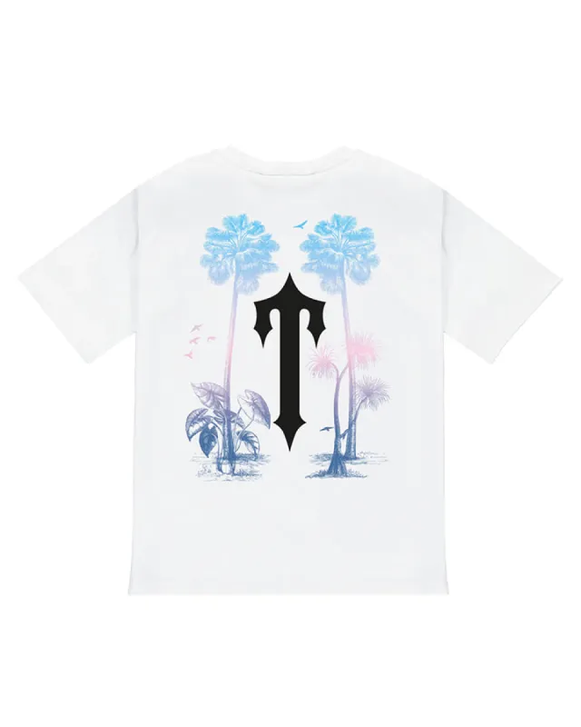 Trapstar Paradise It's A Secret Tee - White sold by Trapstar London