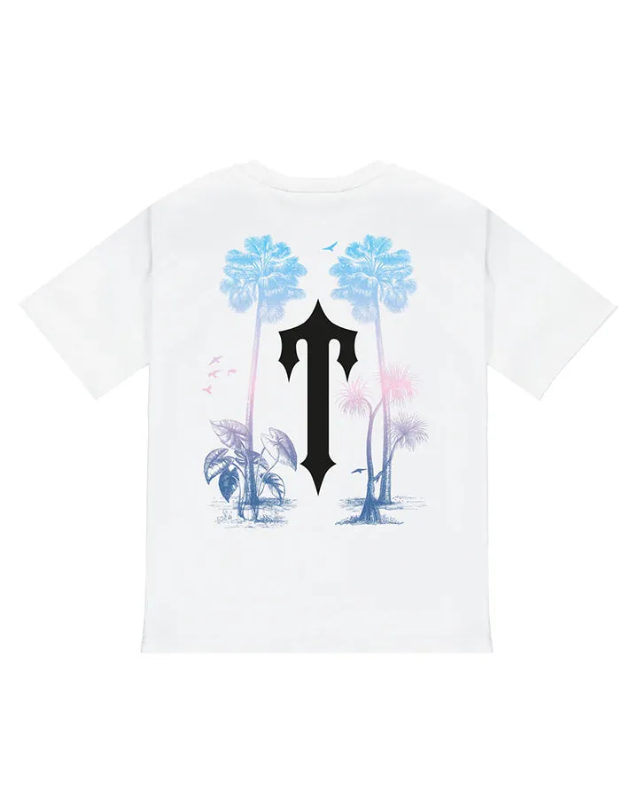 Trapstar Paradise It's A Secret Tee - White sold by Trapstar London