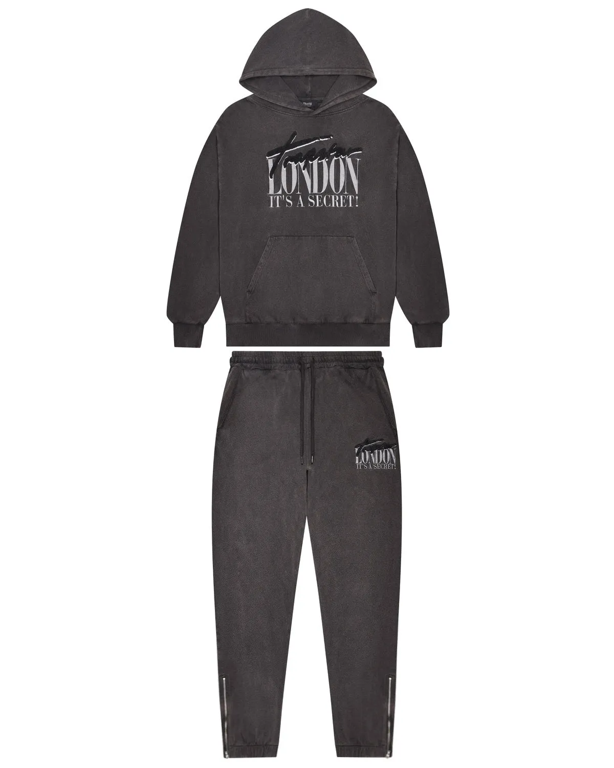 Trapstar London Tracksuit - Enzyme Black sold by Trapstar London