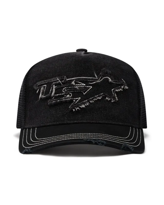 TS Star Cap - Denim Wash sold by Trapstar London