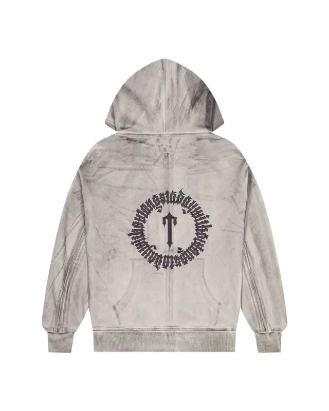 Trapstar x ADWOA Zip Hooded Top - Off White sold by Trapstar London