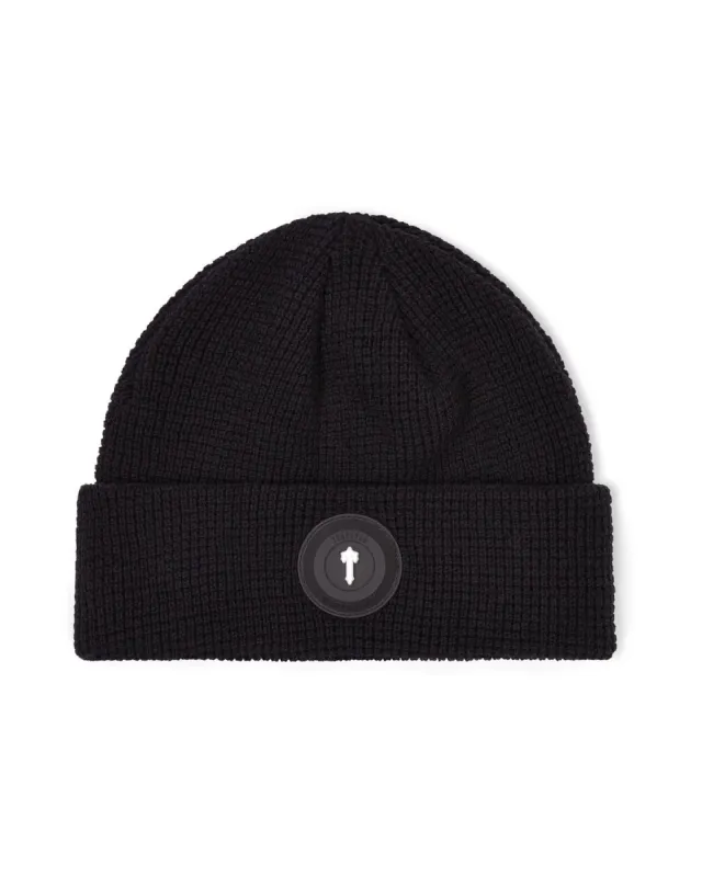 Trapstar x Avirex Beanie - Black sold by Trapstar London