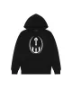T Crest Hoodie - Black sold by Trapstar London