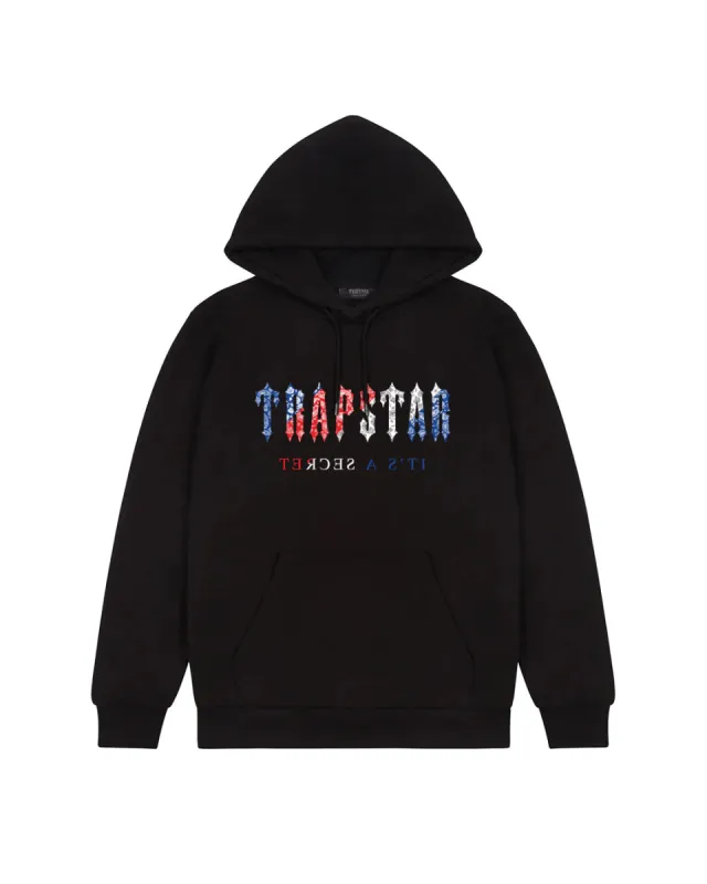 *PRE ORDER* Decoded Paisley Revolution Hoodie - Black made by Trapstar London