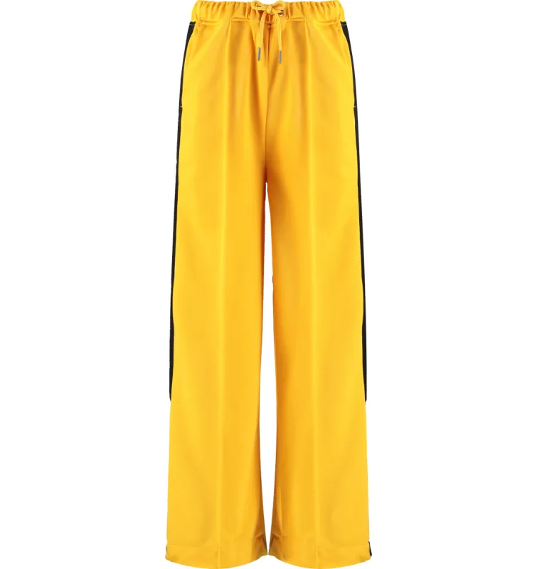 Women's Flared Panel Bottoms  - Yellow/Black sold by Trapstar London