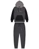 Script Tracksuit - Black/Grey sold by Trapstar London