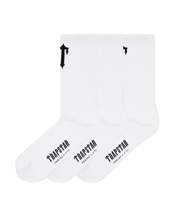 3 Pack Irongate T Socks - White* sold by Trapstar London