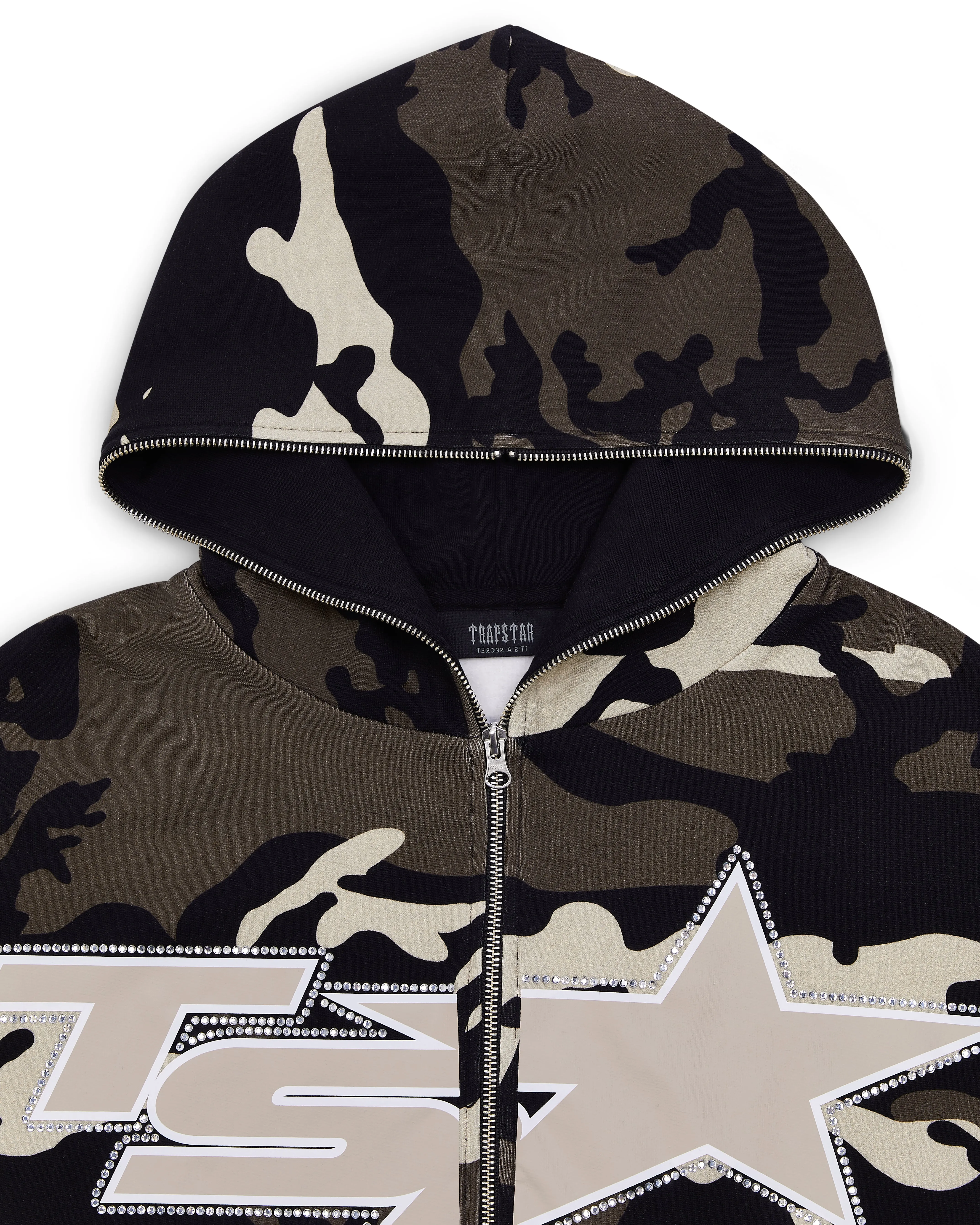 【Trapstar London】TS Star Camo Hoodie TS Star Camo Hoodie - Brown | Parallel