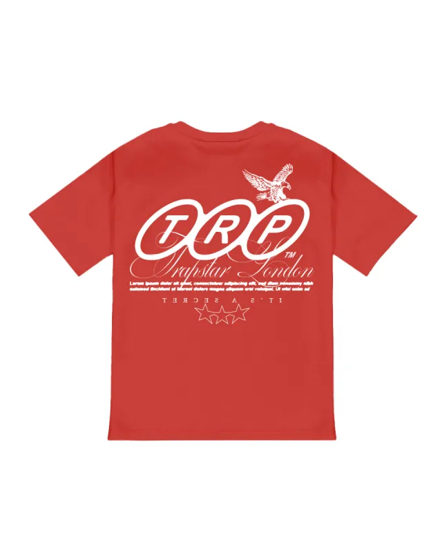 TRP It's A Secret Tee - Red sold by Trapstar London