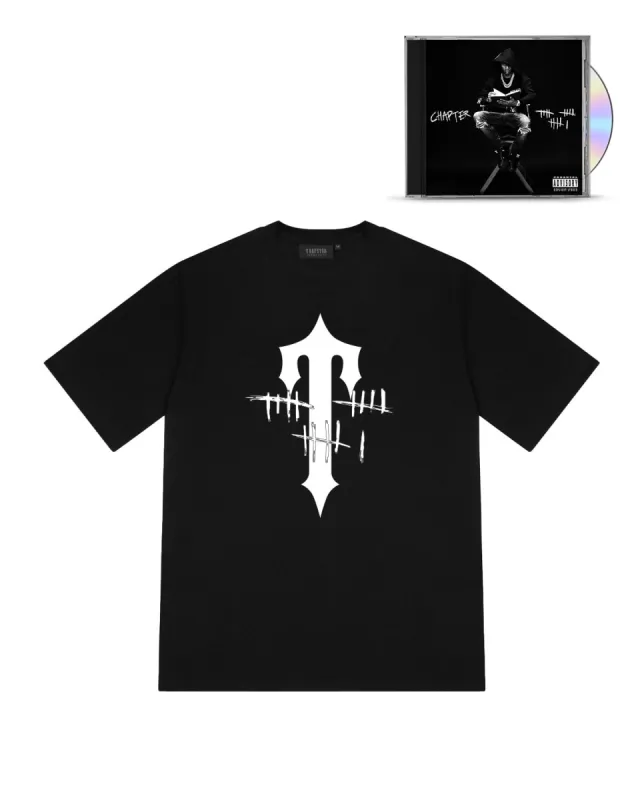 Trapstar x Chapter 16 T-Shirt - Black sold by Trapstar London