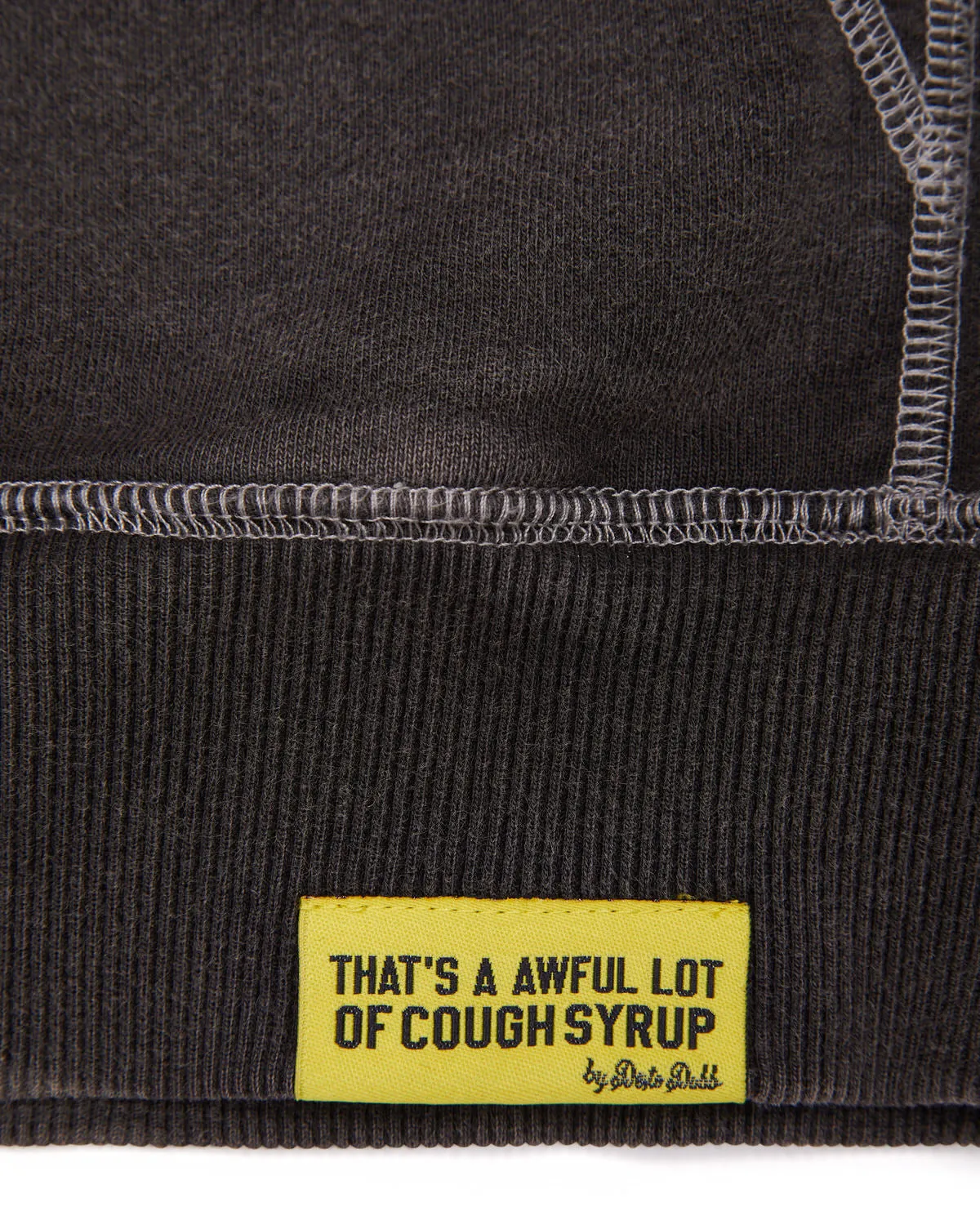 Trapstar x Cough Syrup Irongate Arch Hoodie - Black Enzyme sold by Trapstar London product image thumbnail 5