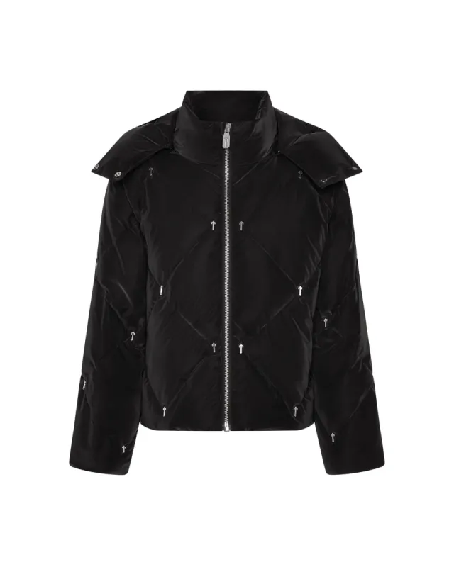 Women’s Chesterfield Irongate T Puffer - Matte Black sold by Trapstar London