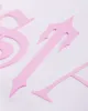Script Tee - White/Pink sold by Trapstar London