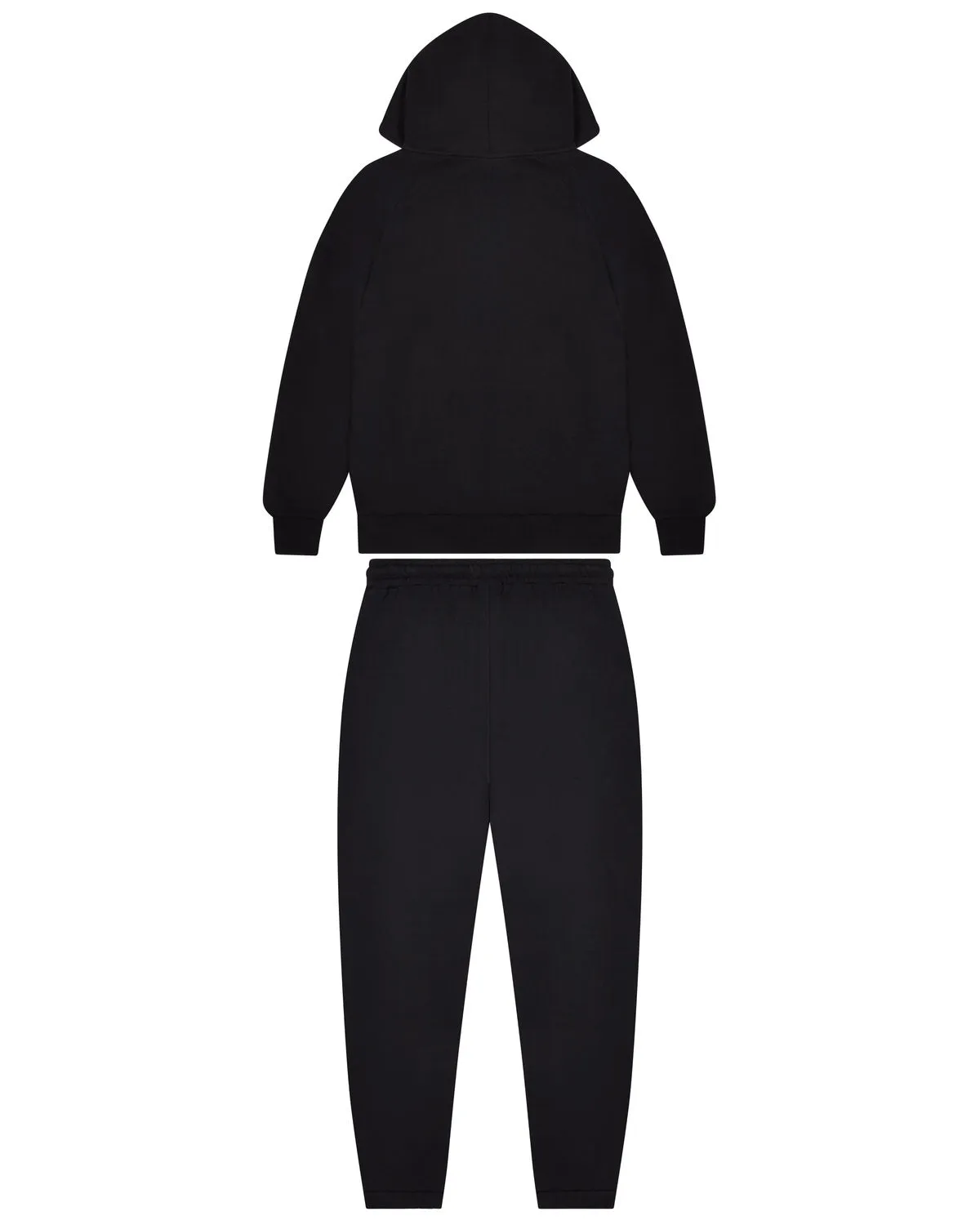 Decoded Solid Chenille Hooded Tracksuit - Black/Blue sold by Trapstar London product image thumbnail 3