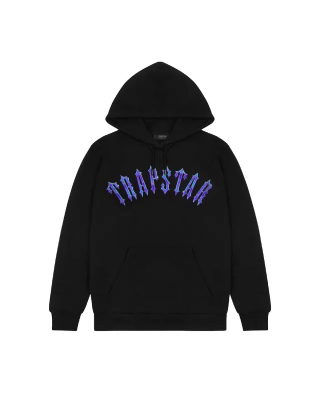 Liquid Irongate Arch Hoodie - Black sold by Trapstar London