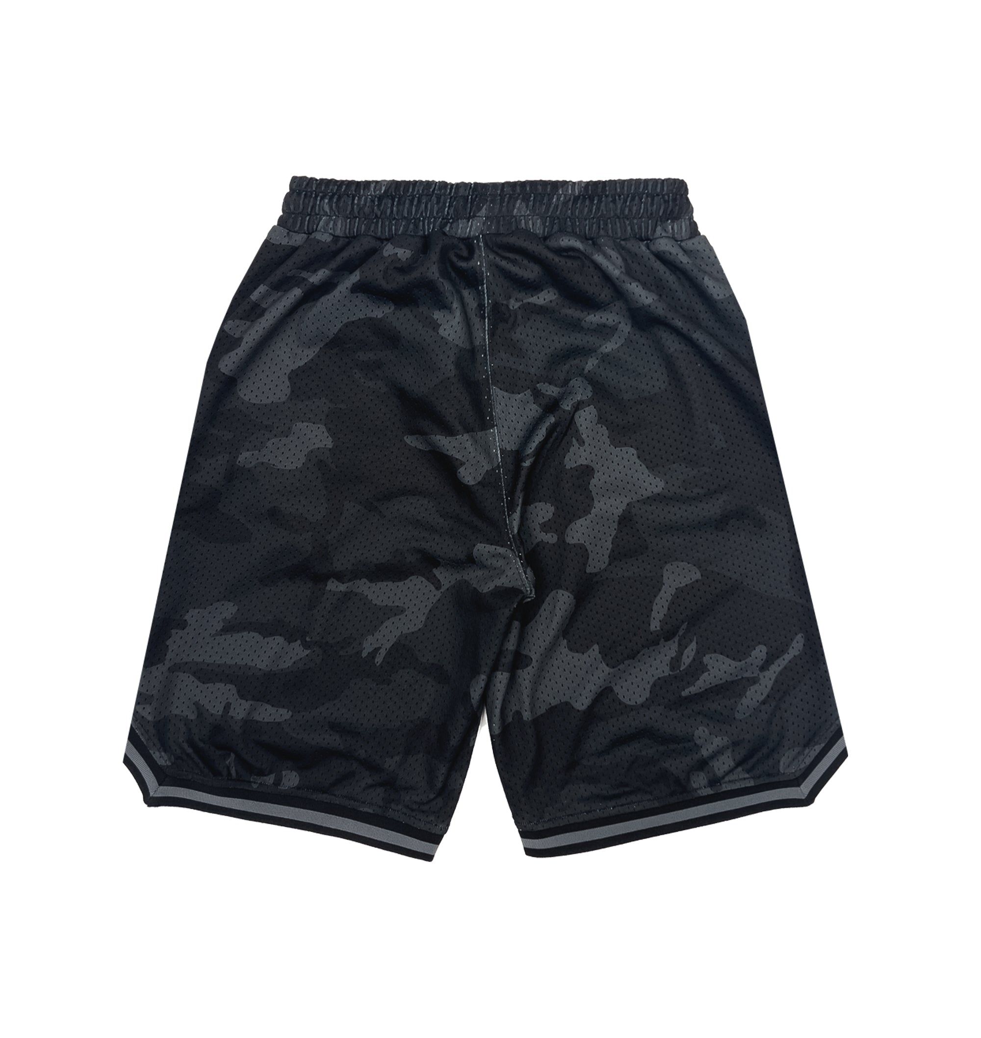 【Trapstar London】FOUNDATION BASKETBALL SHORTS ショーツ Shooters SS23 Basketball Shorts - Black Camo | Parallel