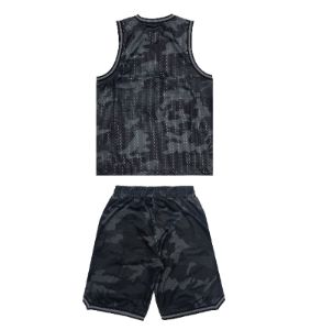 Shooters SS23 Basketball Shorts - Black Camo sold by Trapstar London