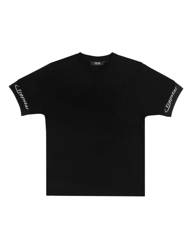 Hyperdrive Rib Sleeve Tee - Black sold by Trapstar London