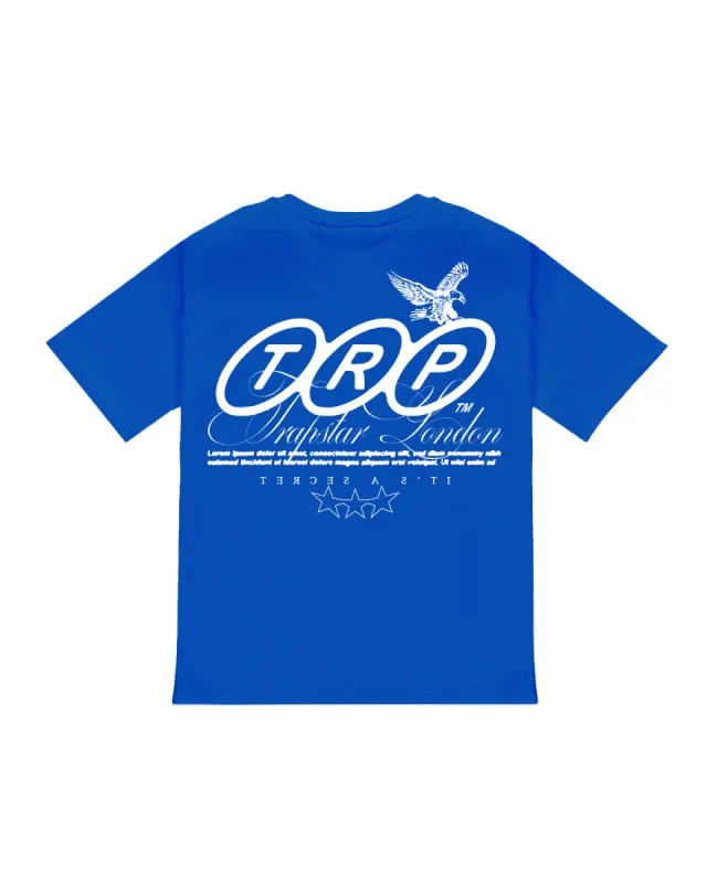 TRP It's A Secret Tee - Blue sold by Trapstar London