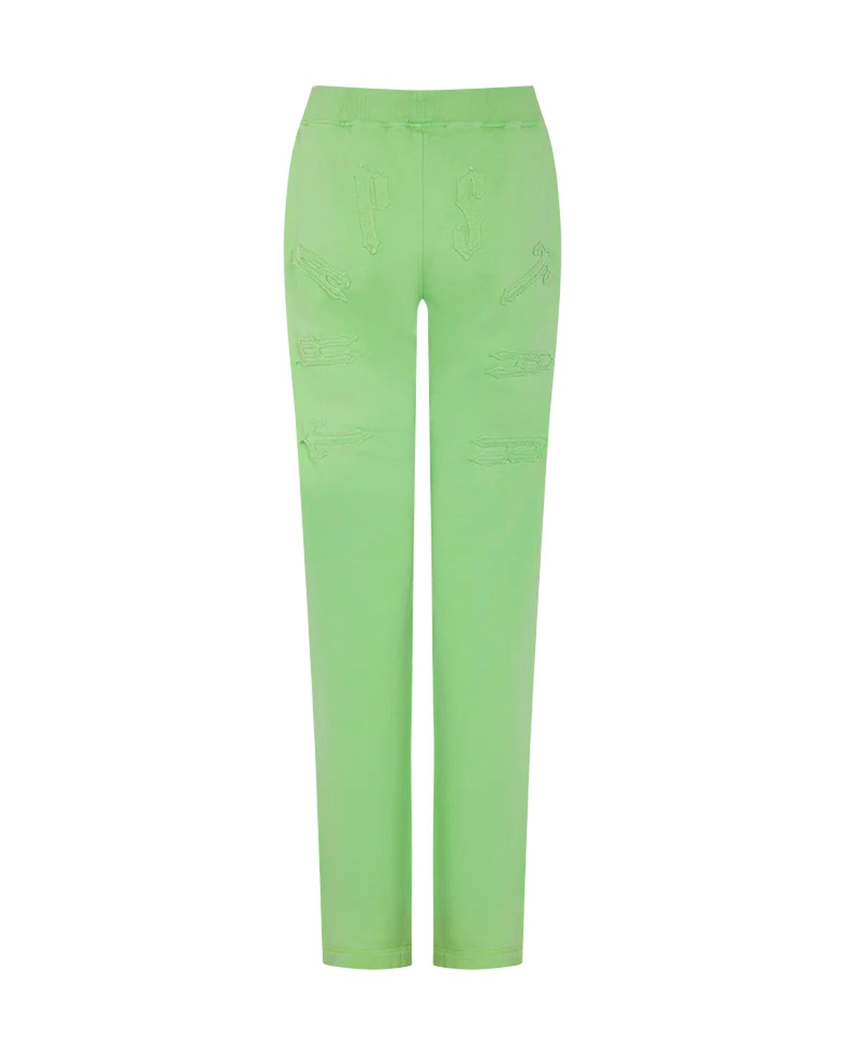 Women's Irongate Split Leg Jogging Bottoms - Green sold by Trapstar London