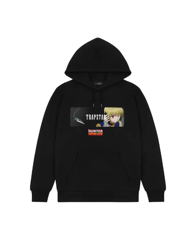 Trapstar - Hunter x Hunter Boomin Line Hoodie - Black* sold by Trapstar London