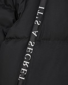 Irongate Collar Puffer - Black sold by Trapstar London