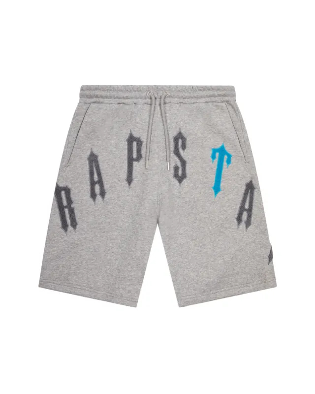 Trapstar London Decoded Chenille Shorts - Ice Blue | Parallel