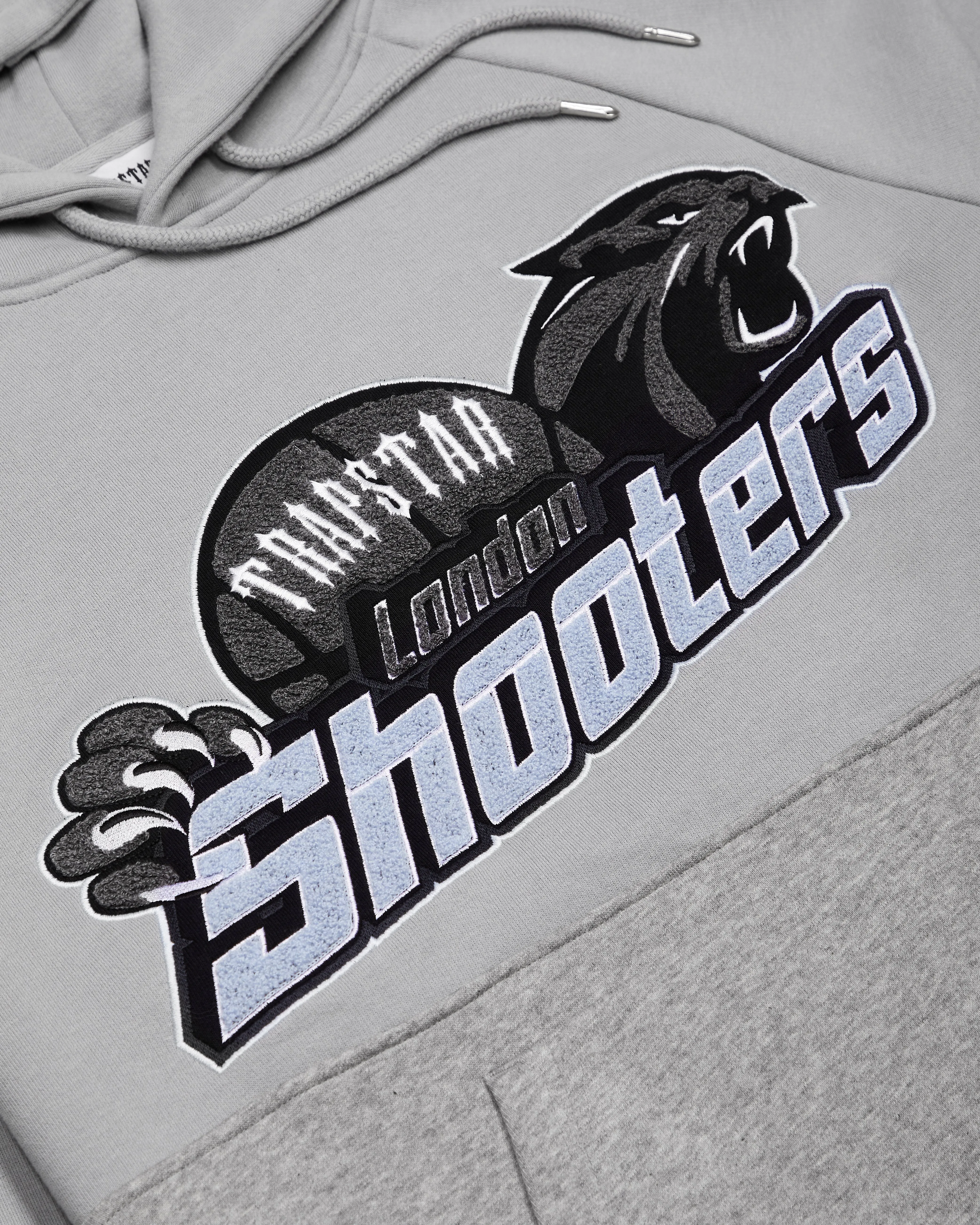 Shooters Panel Tracksuit - Grey/Blue sold by Trapstar London product image thumbnail 2