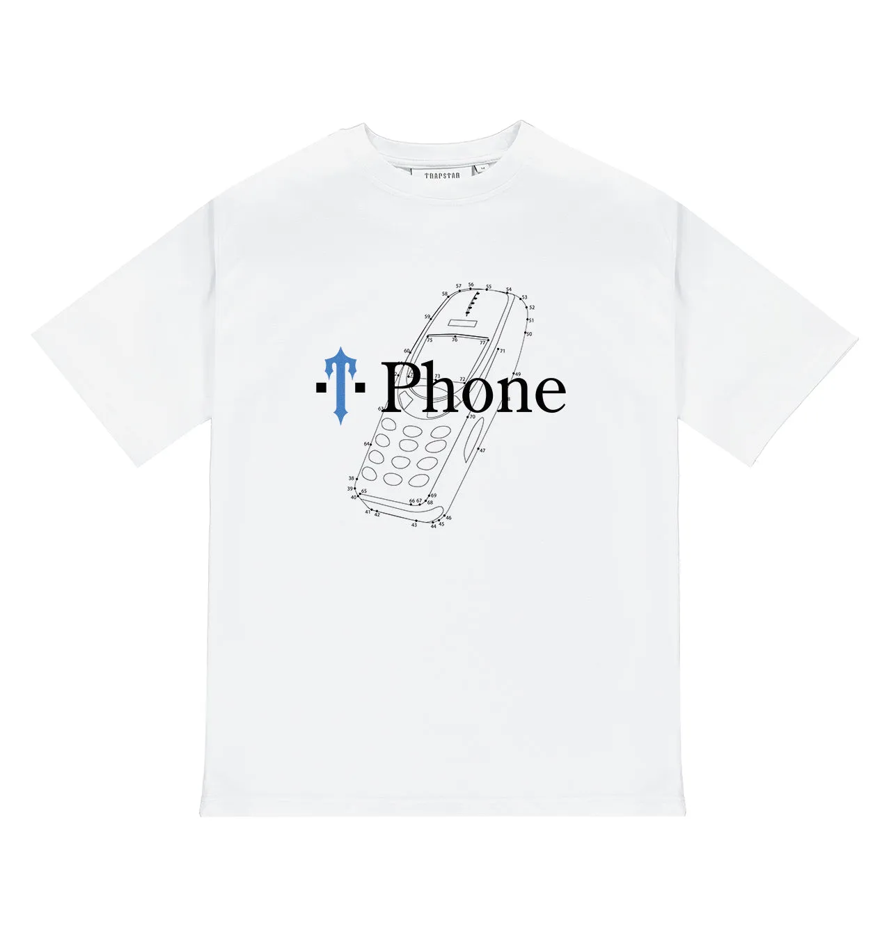 T Phone Tee - White sold by Trapstar London