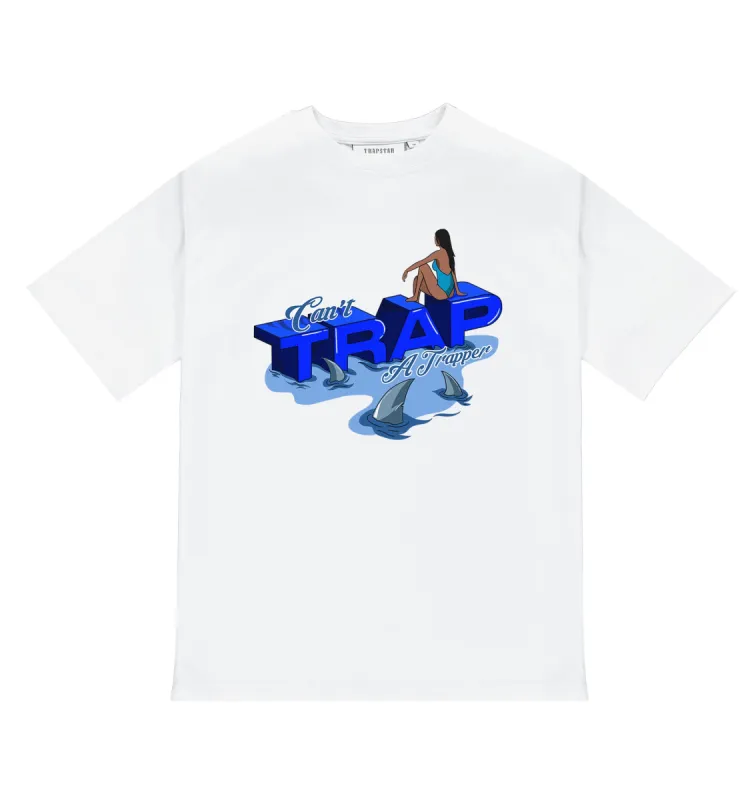 Can't Trap A Trapper Tee 2.0 - White sold by Trapstar London